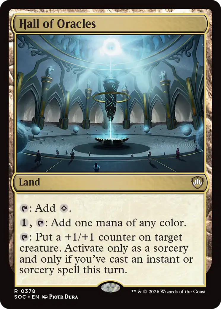 Hall of Oracles [Secrets of Strixhaven Commander] | Card Citadel