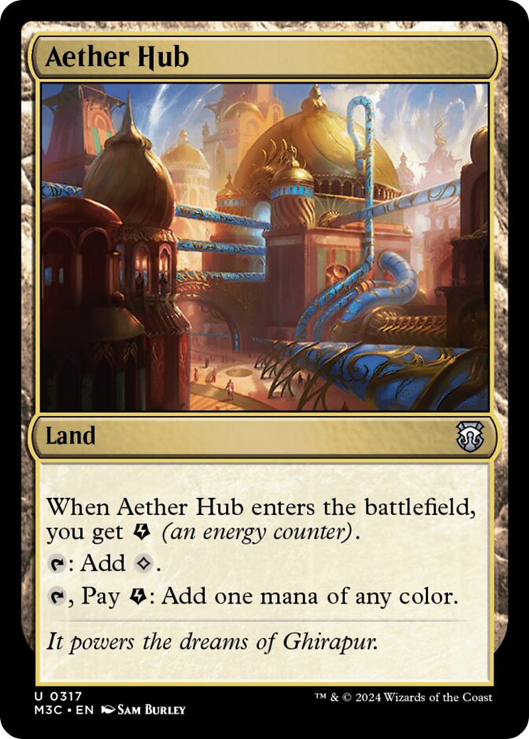 Aether Hub [Modern Horizons 3 Commander] | Card Citadel