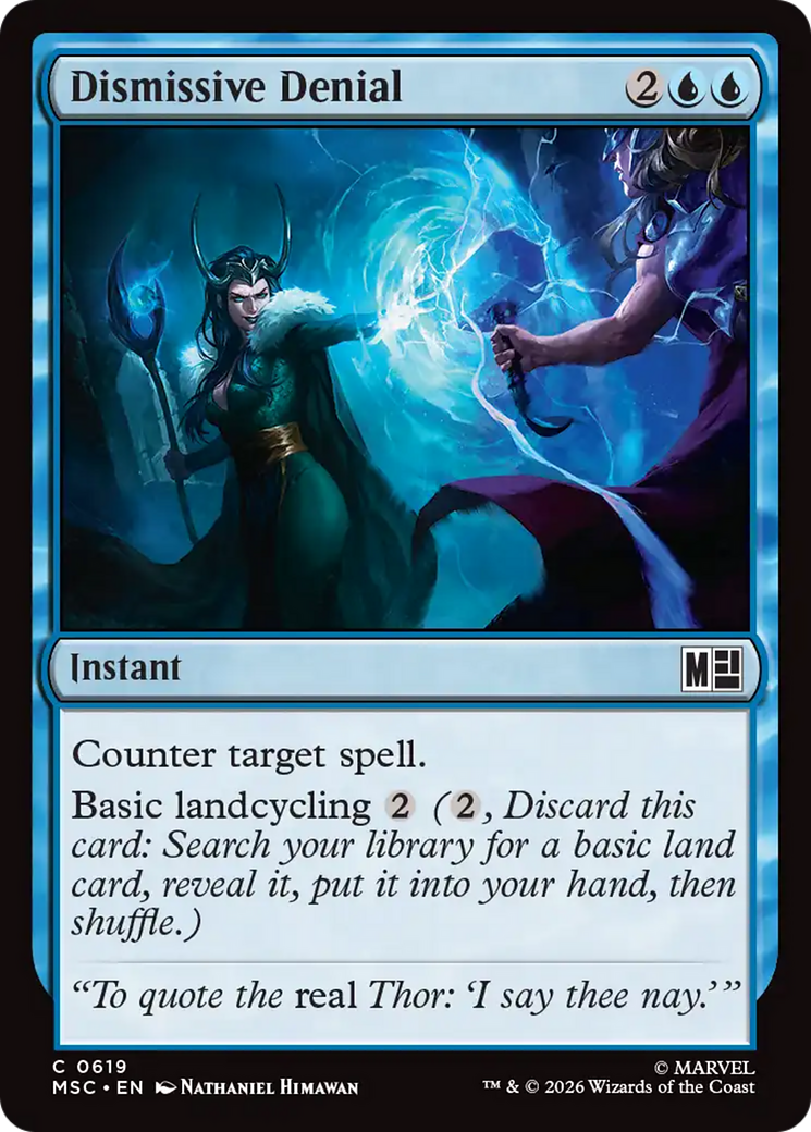 Dismissive Denial [Marvel Super Heroes Commander] | Card Citadel