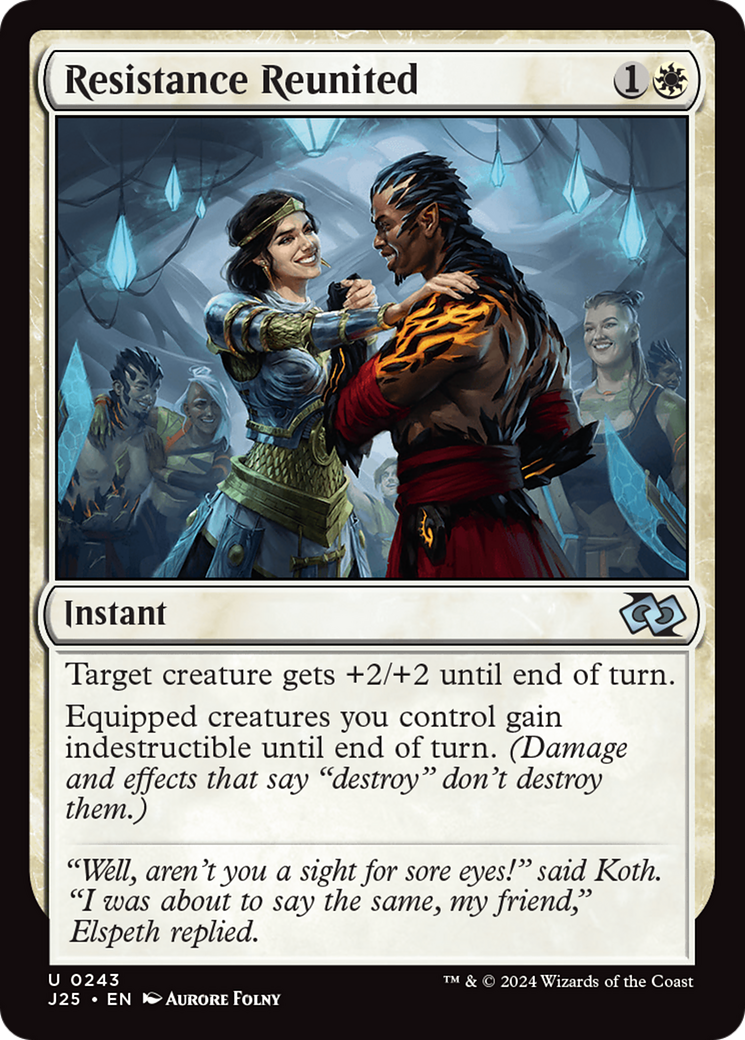 Resistance Reunited [Foundations Jumpstart] | Card Citadel