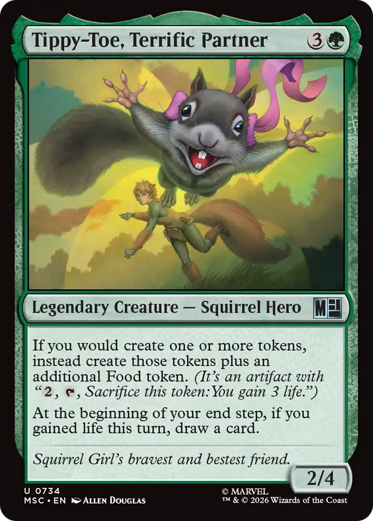 Tippy-Toe, Terrific Partner [Marvel Super Heroes Commander] | Card Citadel