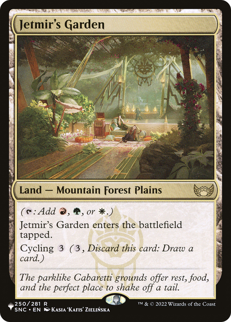 Jetmir's Garden [The List] | Card Citadel