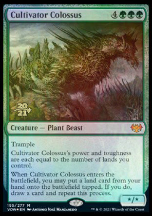 Cultivator Colossus [Innistrad: Crimson Vow Prerelease Promos] | Card Citadel