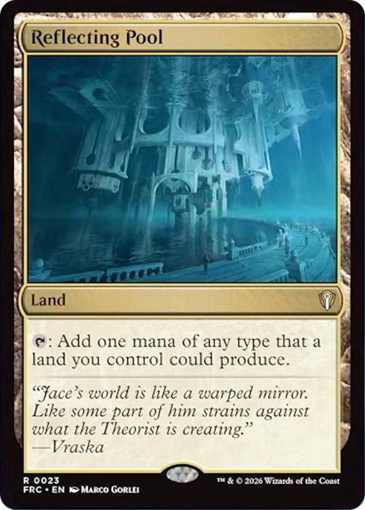 Reflecting Pool [Reality Fracture Commander] | Card Citadel