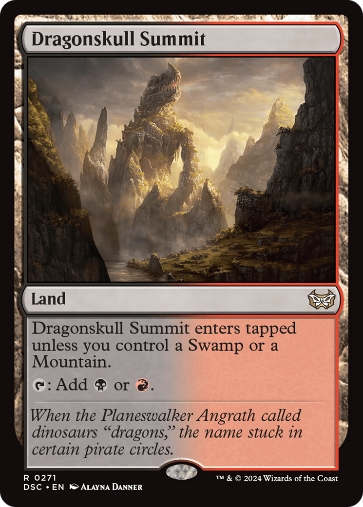 Dragonskull Summit [Duskmourn: House of Horror Commander] | Card Citadel