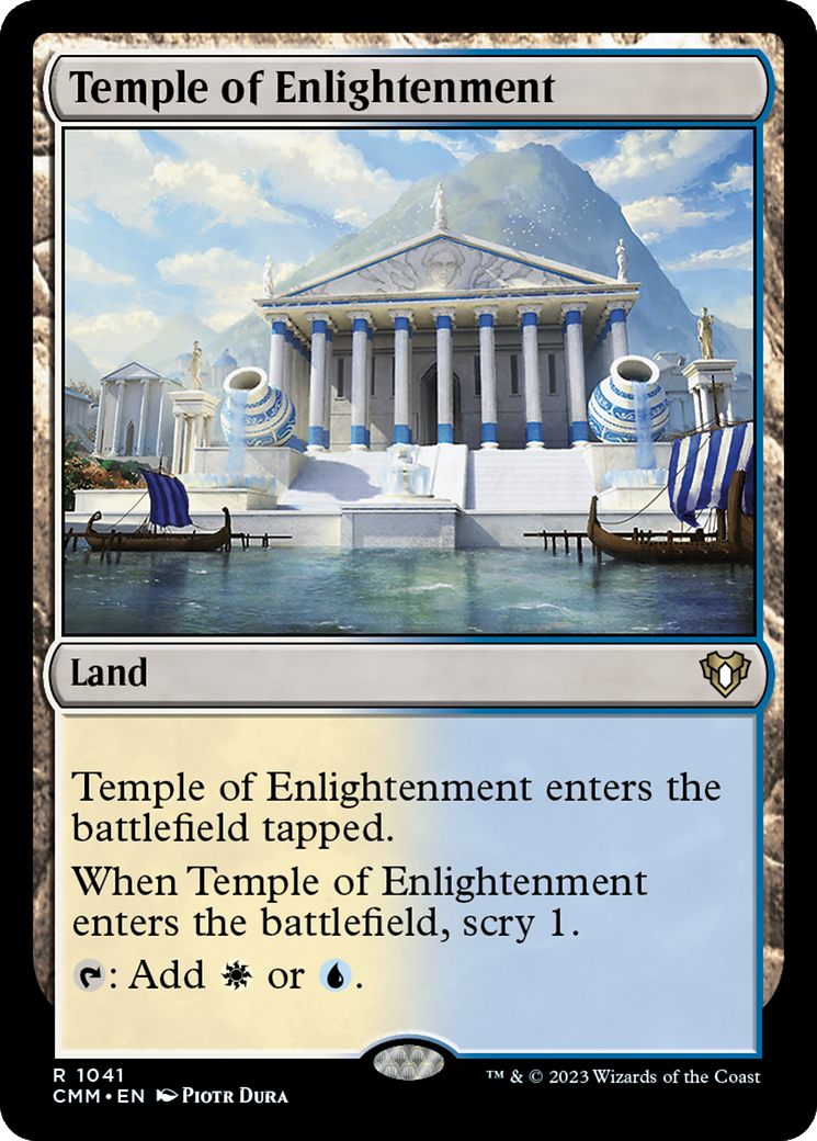 Temple of Enlightenment [Commander Masters] | Card Citadel