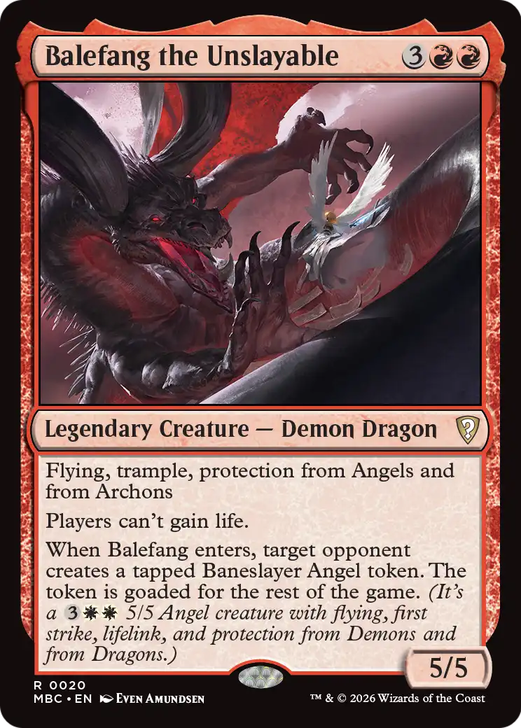 Balefang the Unslayable [Mystery Booster: Commander Edition] | Card Citadel