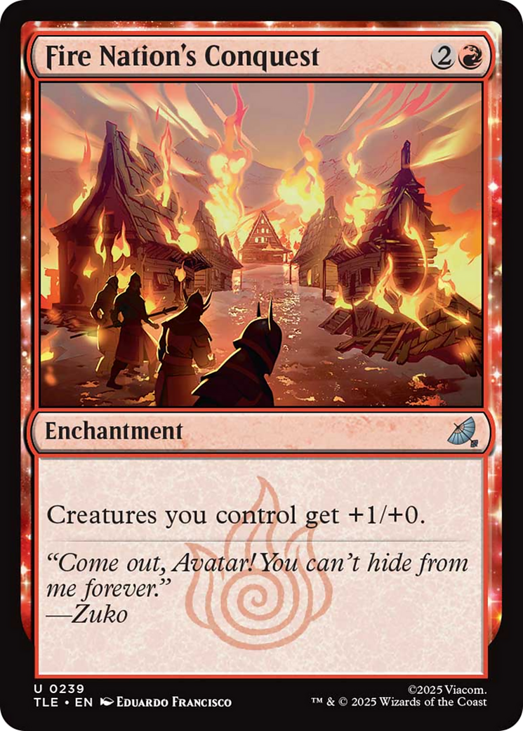 Fire Nation's Conquest [Avatar: The Last Airbender: Eternal-Legal] | Card Citadel