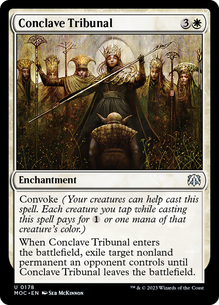 Conclave Tribunal [March of the Machine Commander] | Card Citadel