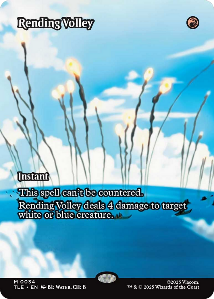 Rending Volley (Borderless) [Avatar: The Last Airbender: Eternal-Legal] | Card Citadel