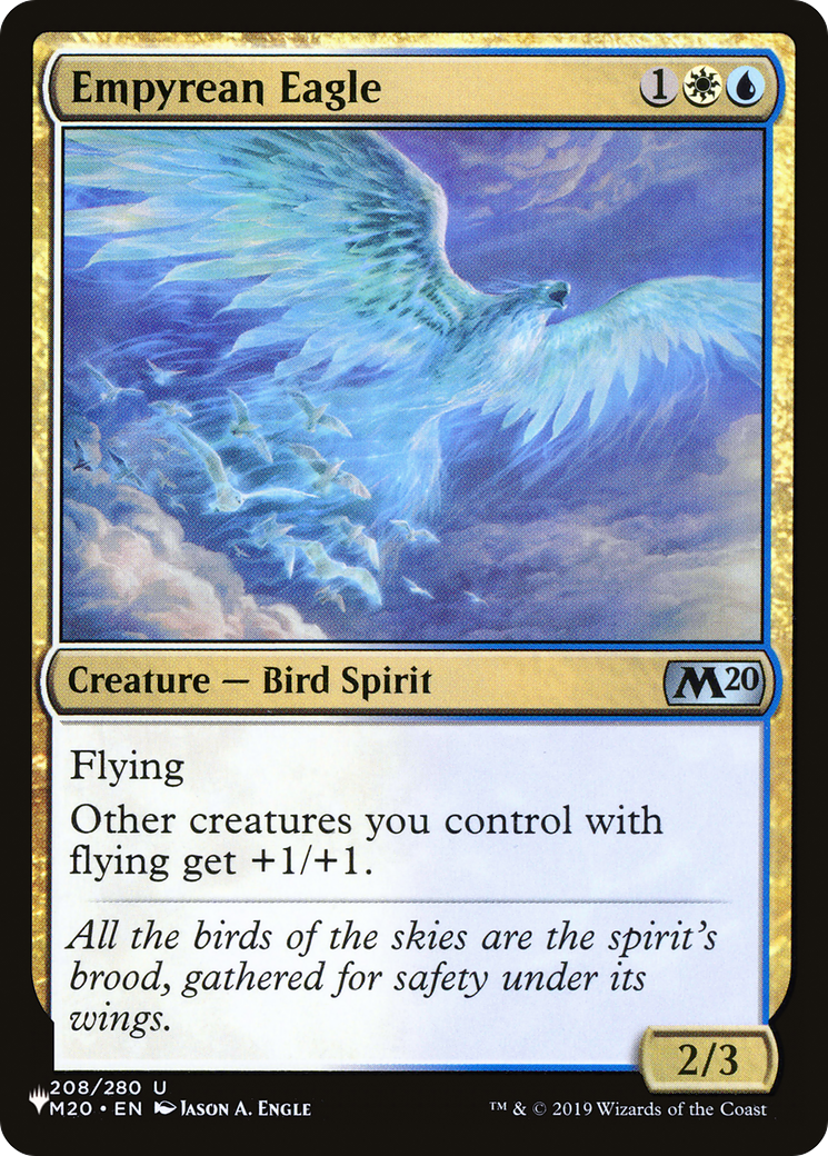 Empyrean Eagle [The List] | Card Citadel