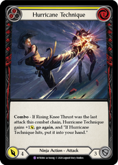 Hurricane Technique [U-WTR084] (Welcome to Rathe Unlimited)  Unlimited Rainbow Foil | Card Citadel