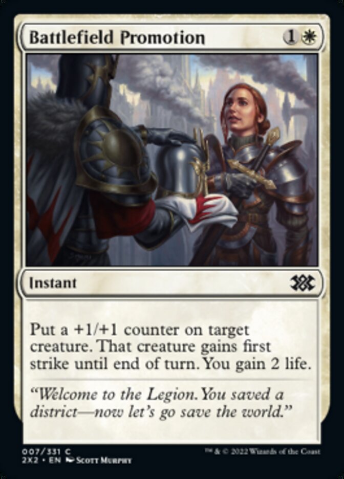 Battlefield Promotion [Double Masters 2022] | Card Citadel