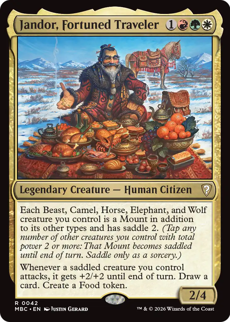 Jandor, Fortuned Traveler [Mystery Booster: Commander Edition] | Card Citadel
