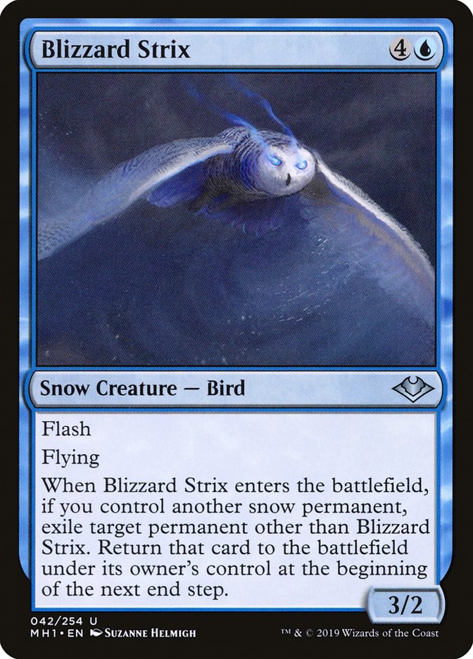 Blizzard Strix [Modern Horizons] | Card Citadel