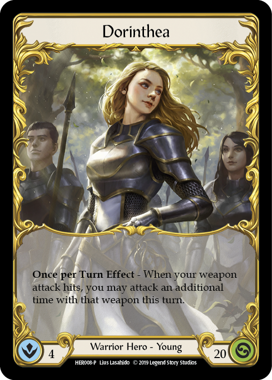 Dorinthea [HER008-P] (Promo)  1st Edition Rainbow Foil | Card Citadel