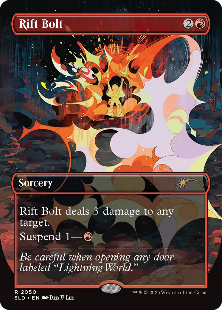 Rift Bolt (2050) (Rainbow Foil) [Secret Lair Drop Series] | Card Citadel