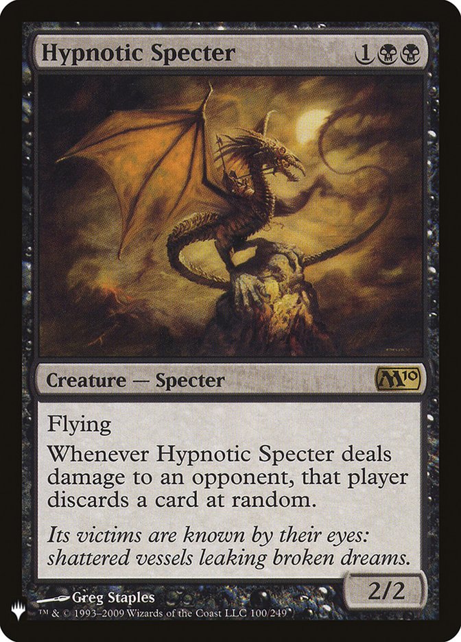 Hypnotic Specter [The List] | Card Citadel