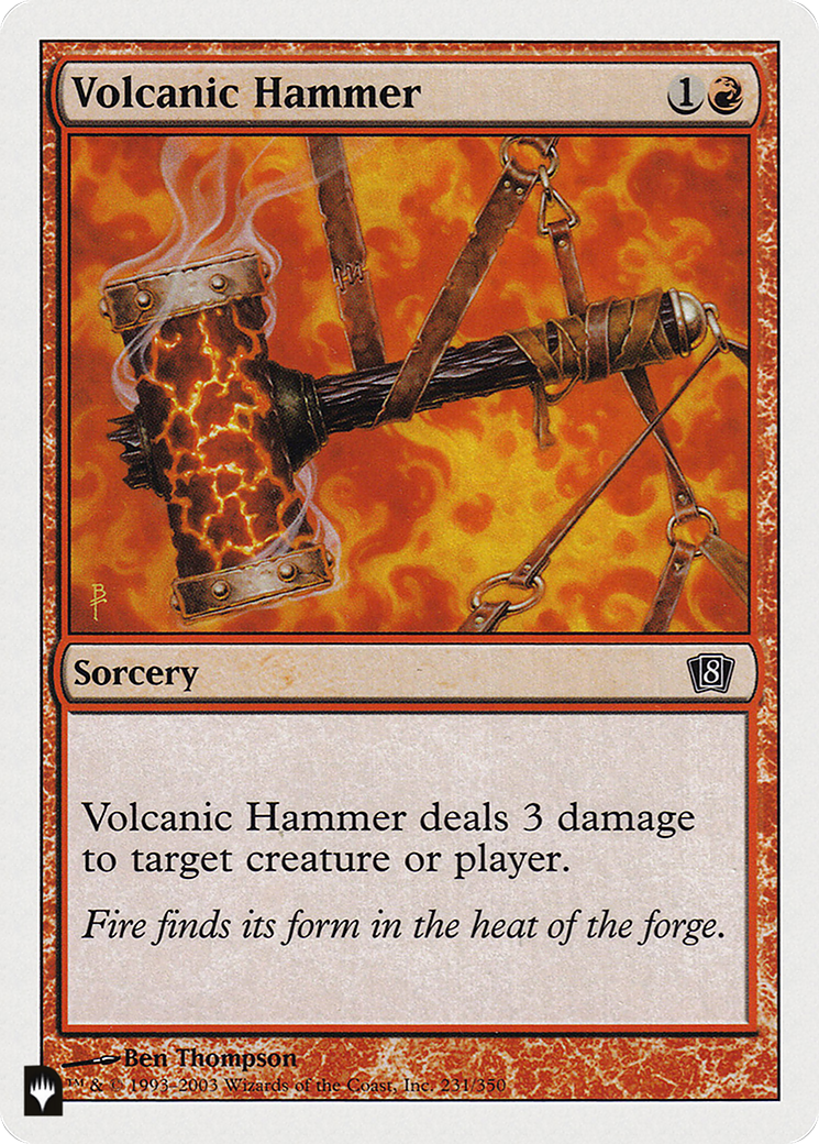 Volcanic Hammer [The List Reprints] | Card Citadel