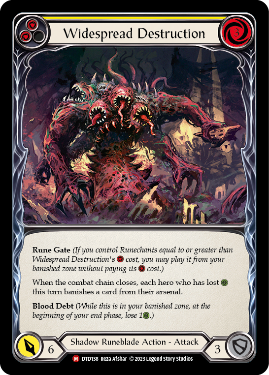 Widespread Destruction [DTD138] (Dusk Till Dawn) | Card Citadel