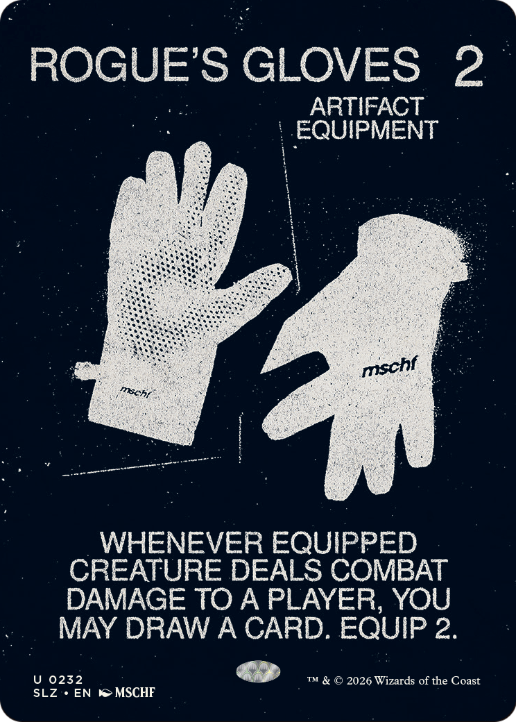 Rogue's Gloves (0232) [Secret Lair x MSCHF: The Zeta Set] | Card Citadel