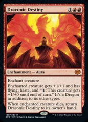 Draconic Destiny (Promo Pack) [The Brothers' War Promos] | Card Citadel