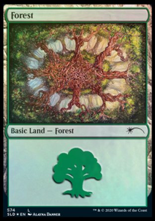 Forest (Plus One) (574) [Secret Lair Drop Promos] | Card Citadel