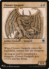 Cloister Gargoyle (Showcase) [The List] | Card Citadel