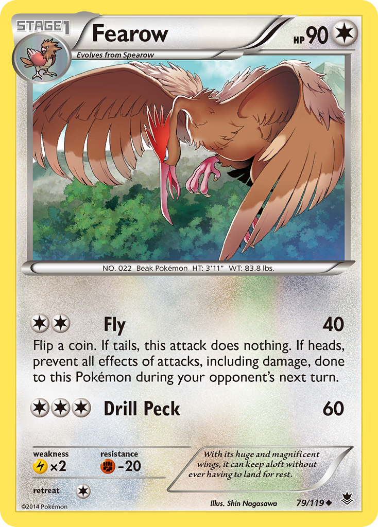 Fearow (79/119) [XY: Phantom Forces] | Card Citadel