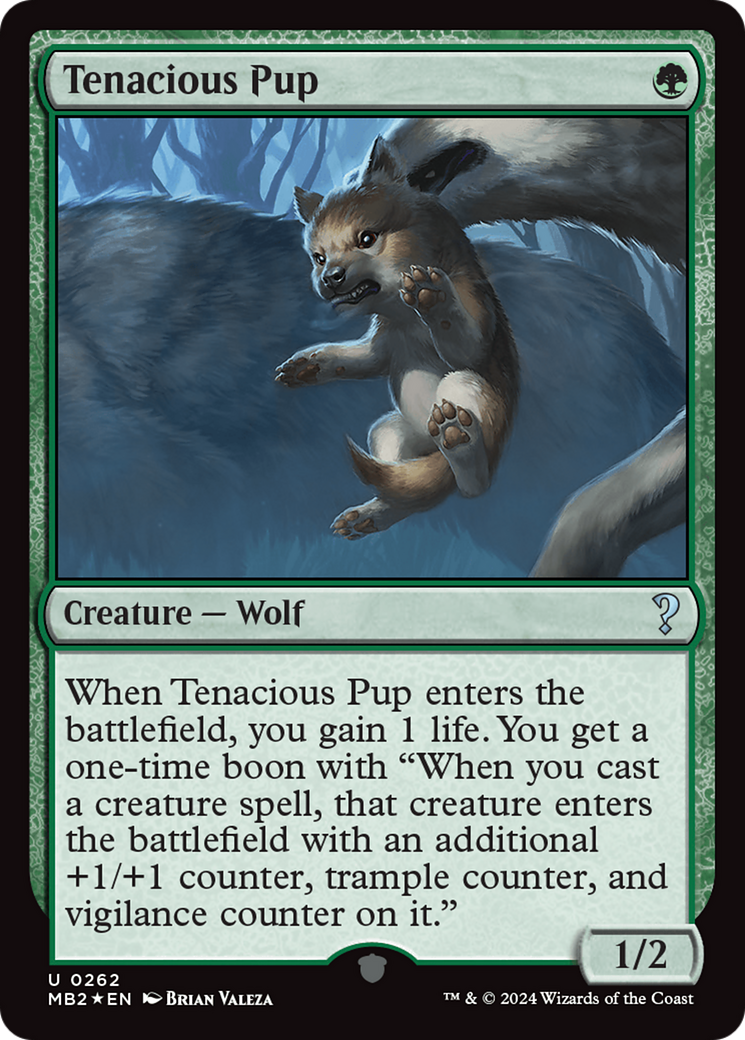 Tenacious Pup [Mystery Booster 2] | Card Citadel