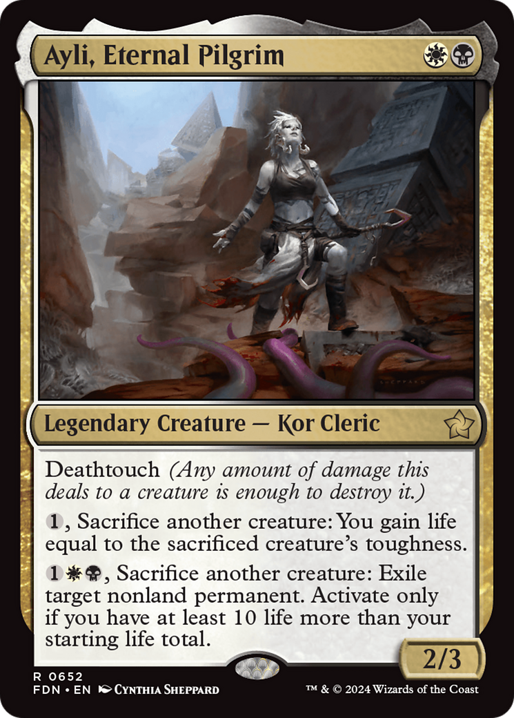 Ayli, Eternal Pilgrim [Foundations] | Card Citadel