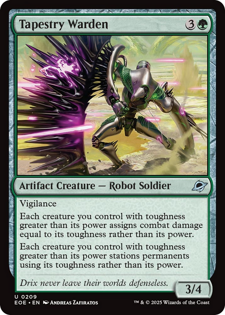 Tapestry Warden [Edge of Eternities] | Card Citadel