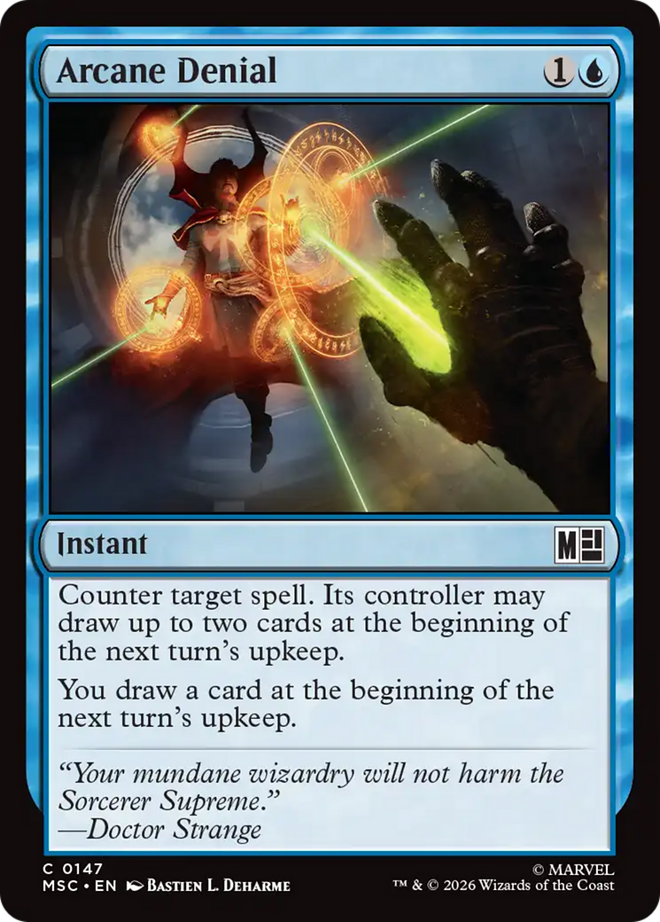 Arcane Denial [Marvel Super Heroes Commander] | Card Citadel