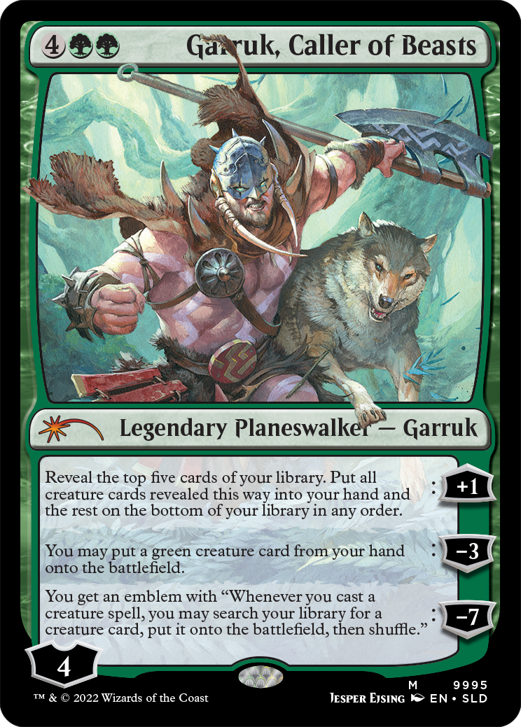 Garruk, Caller of Beasts [Secret Lair Drop Series] | Card Citadel