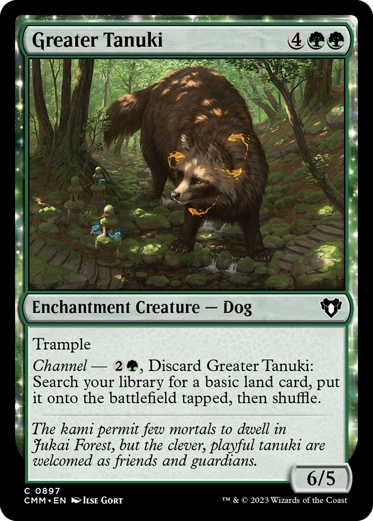 Greater Tanuki [Commander Masters] | Card Citadel