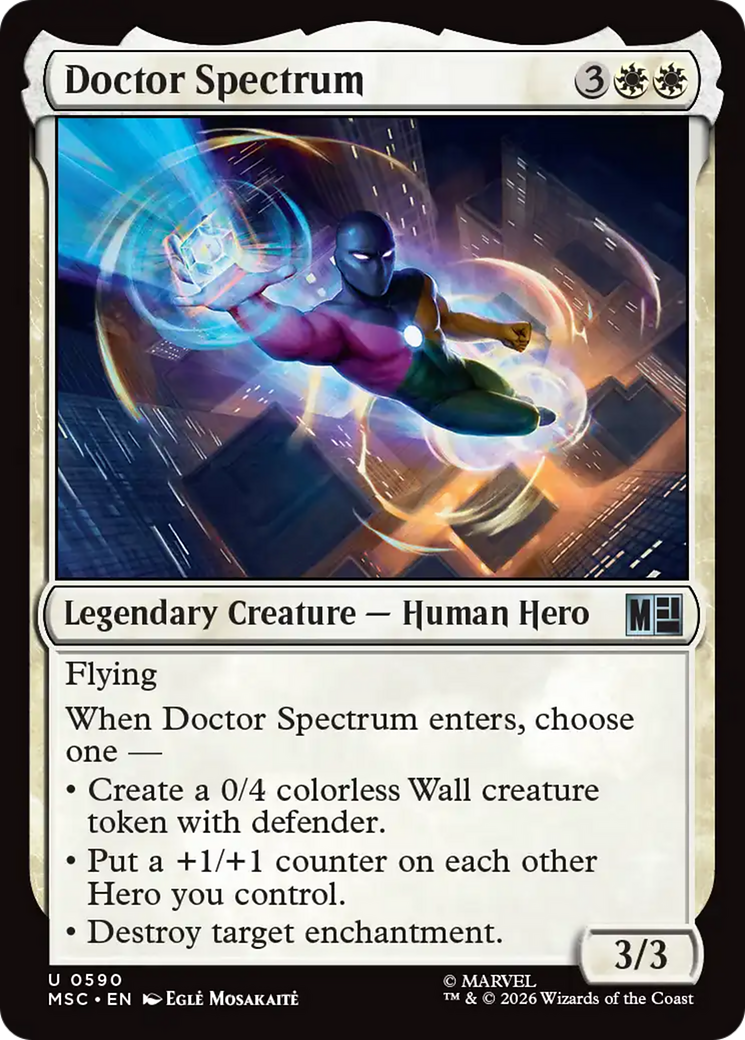 Doctor Spectrum [Marvel Super Heroes Commander] | Card Citadel