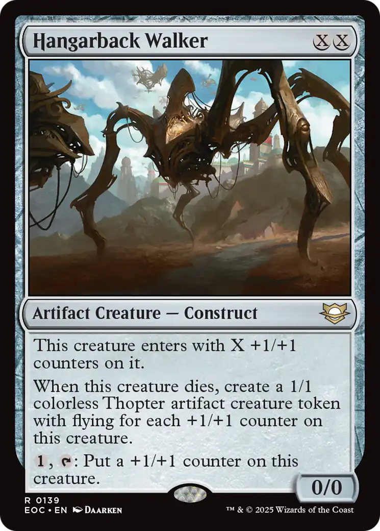 Hangarback Walker [Edge of Eternities Commander] | Card Citadel