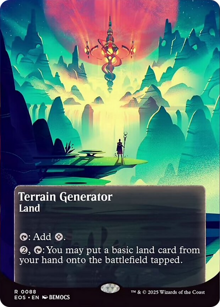 Terrain Generator (0088) (Borderless) [Edge of Eternities: Stellar Sights] | Card Citadel