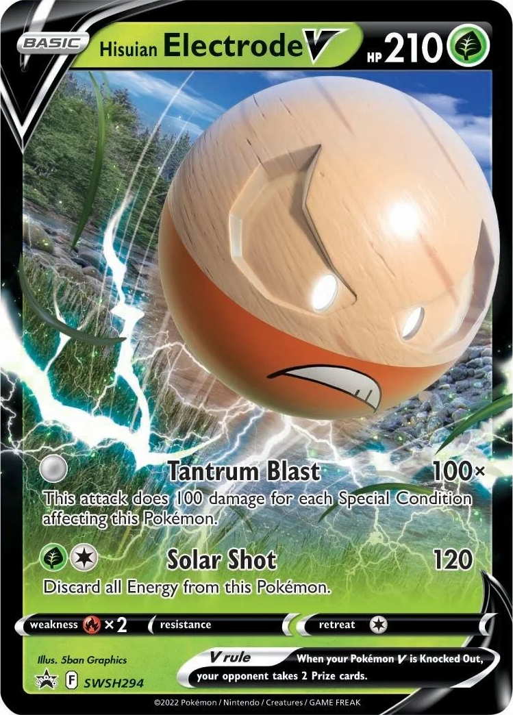 Hisuian Electrode V (SWSH294) [Sword & Shield: Black Star Promos] | Card Citadel