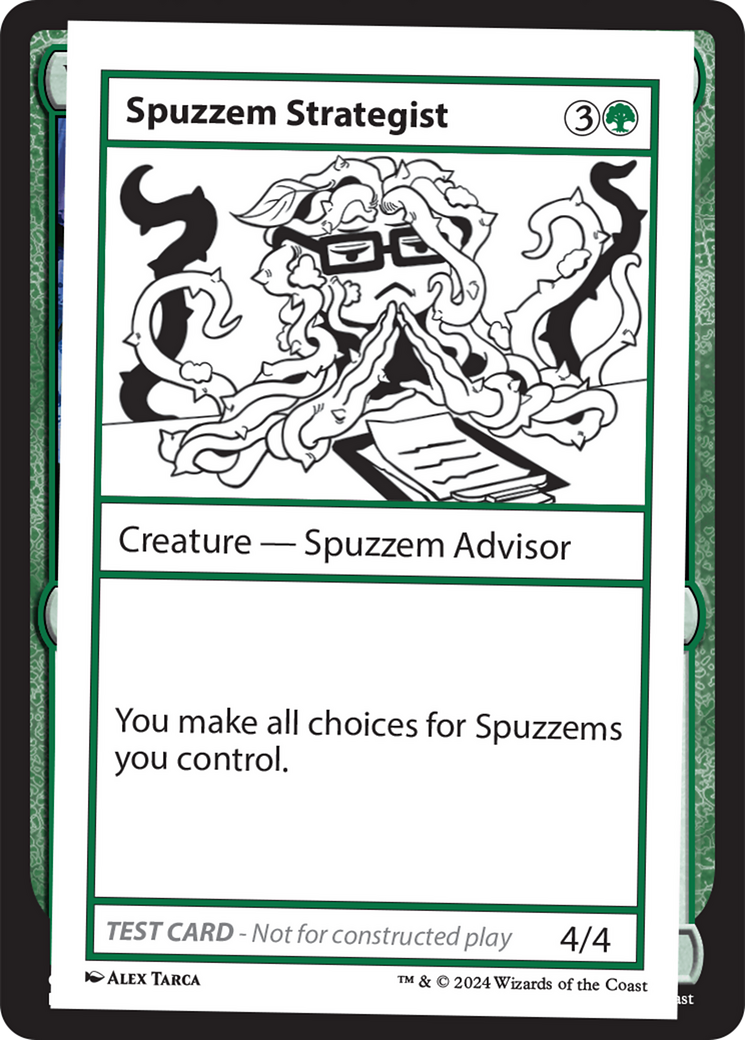 Spuzzem Strategist [Mystery Booster 2 Playtest Cards] | Card Citadel