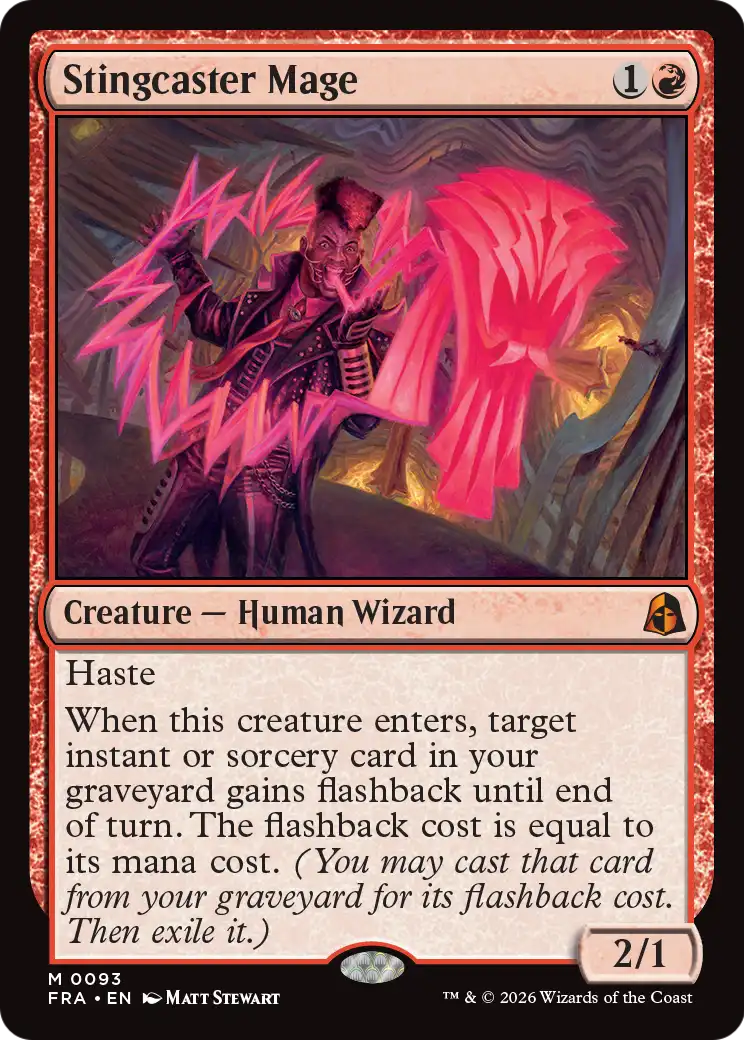 Stingcaster Mage [Reality Fracture] | Card Citadel
