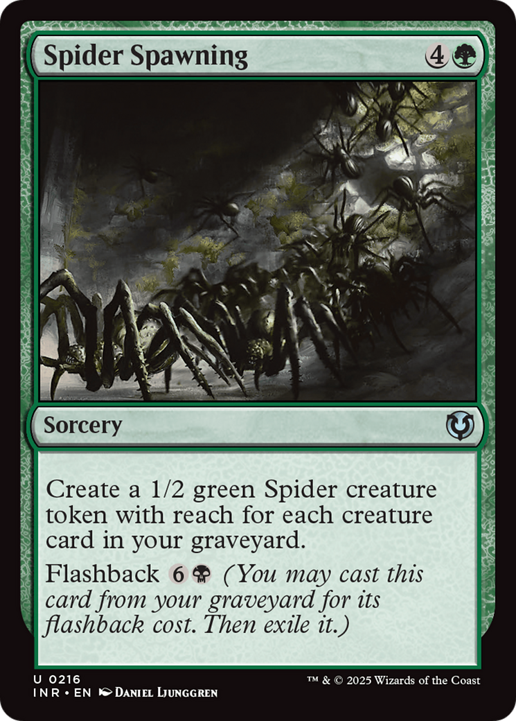 Spider Spawning [Innistrad Remastered] | Card Citadel