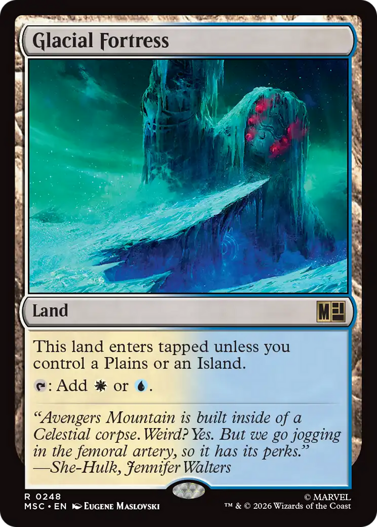 Glacial Fortress [Marvel Super Heroes Commander] | Card Citadel
