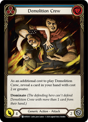 Demolition Crew (Blue) [U-WTR181] (Welcome to Rathe Unlimited)  Unlimited Normal | Card Citadel