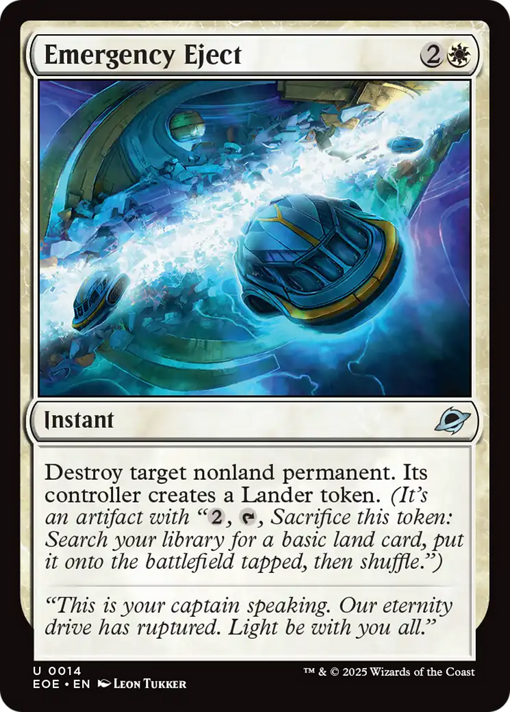 Emergency Eject [Edge of Eternities] | Card Citadel