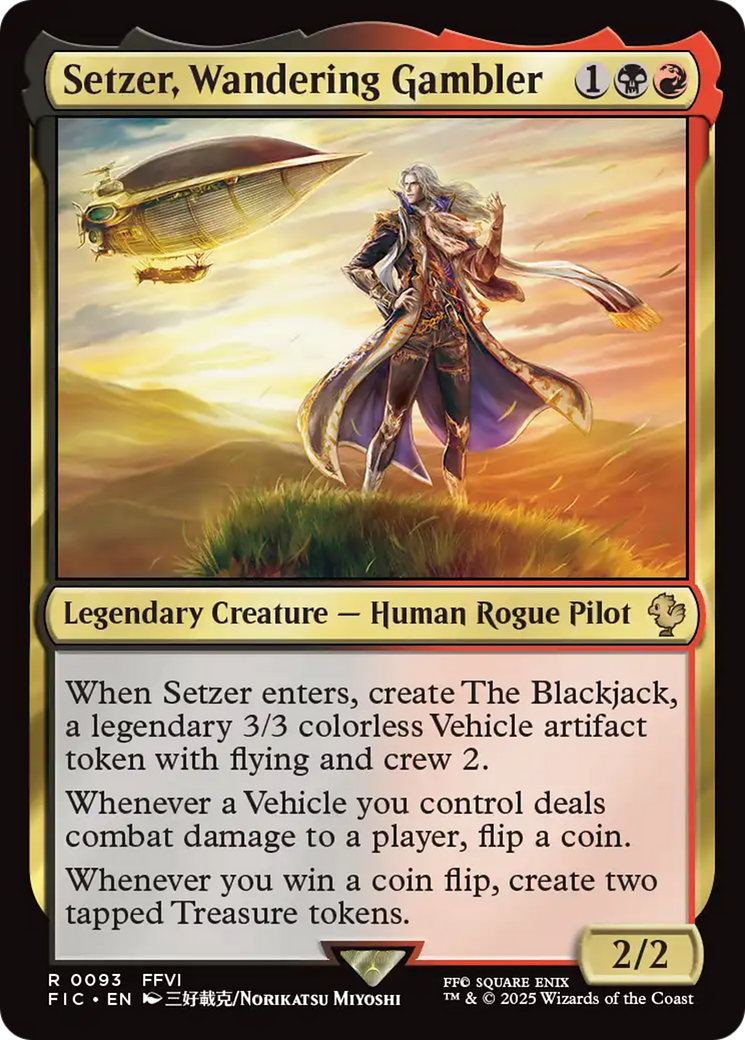 Setzer, Wandering Gambler [FINAL FANTASY Commander] | Card Citadel