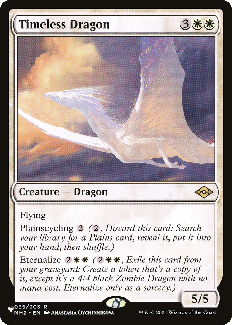 Timeless Dragon [The List Reprints] | Card Citadel