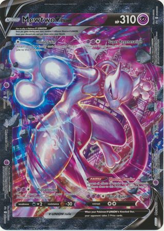 Mewtwo V-Union (Jumbo Card) [Sword & Shield: Black Star Promos] | Card Citadel