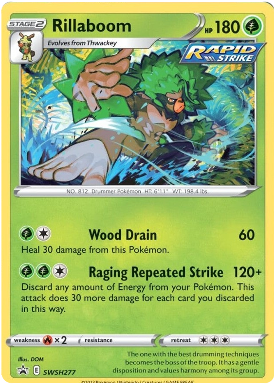 Rillaboom (SWSH277) [Sword & Shield: Black Star Promos] | Card Citadel