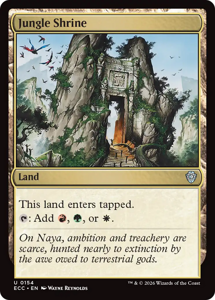 Jungle Shrine [Lorwyn Eclipsed Commander] | Card Citadel